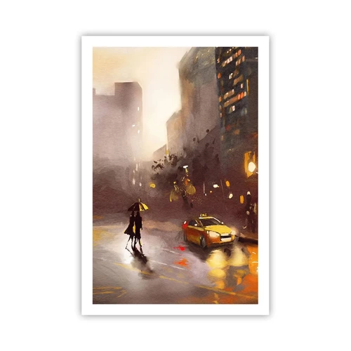 Poster - In New York Lights - 61x91 cm