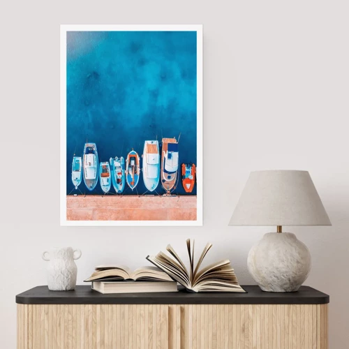 Poster - In One Row - 30x40 cm