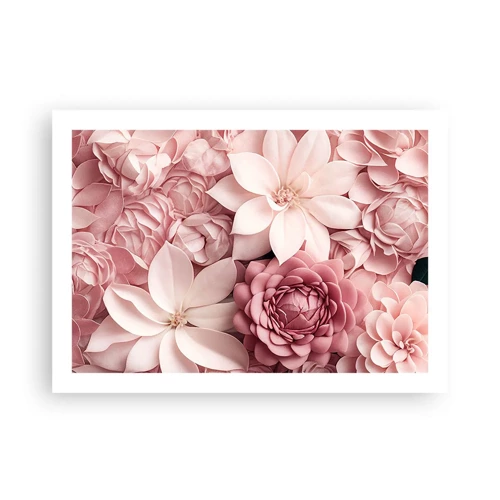 Poster - In Pink Petals - 70x50 cm