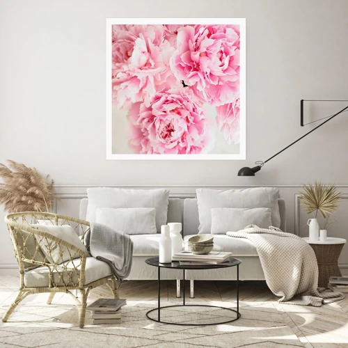 Poster - In Pink  Splendour - 40x40 cm