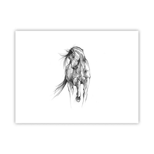 Poster - In a Graceful Trot - 40x30 cm