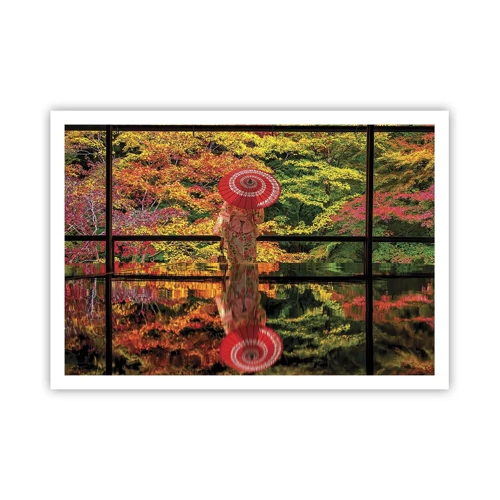 Poster - In a Temple of Nature - 100x70 cm