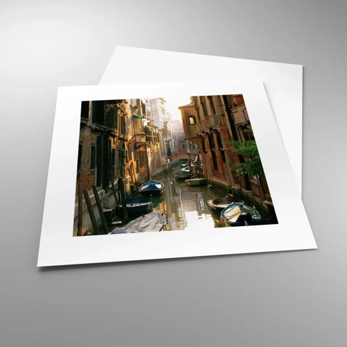 Poster - In a Venetian Alley - 30x30 cm