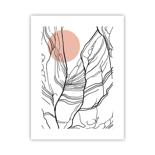 Poster - In a Web of Twigs - 30x40 cm