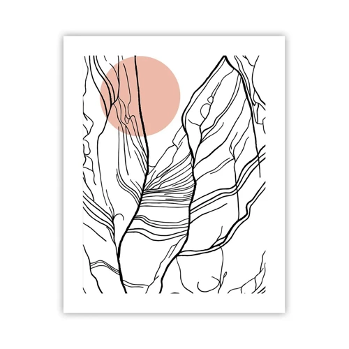 Poster - In a Web of Twigs - 40x50 cm