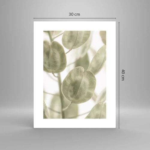 Poster - In the Beginning There Were Leaves… - 30x40 cm