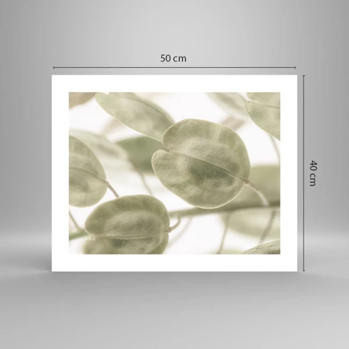 Poster - In the Beginning There Were Leaves… - 50x40 cm