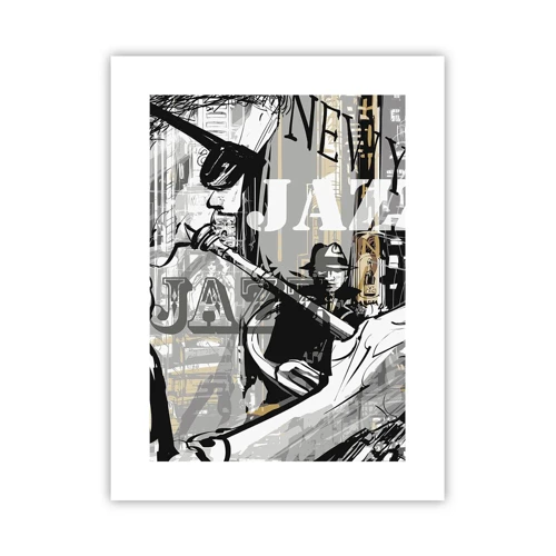 Poster - In the Rhythm of New York - 30x40 cm