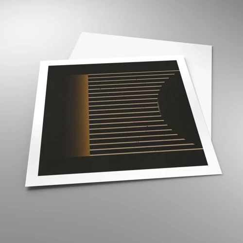 Poster - Investigating Darkness - 60x60 cm
