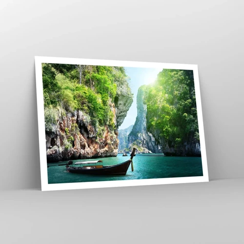 Poster - Invitation for an Exotic Trip - 100x70 cm