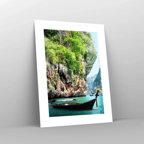 Poster - Invitation for an Exotic Trip - 30x40 cm