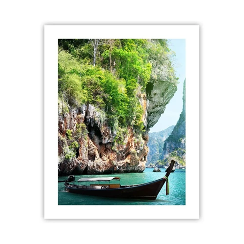 Poster - Invitation for an Exotic Trip - 40x50 cm