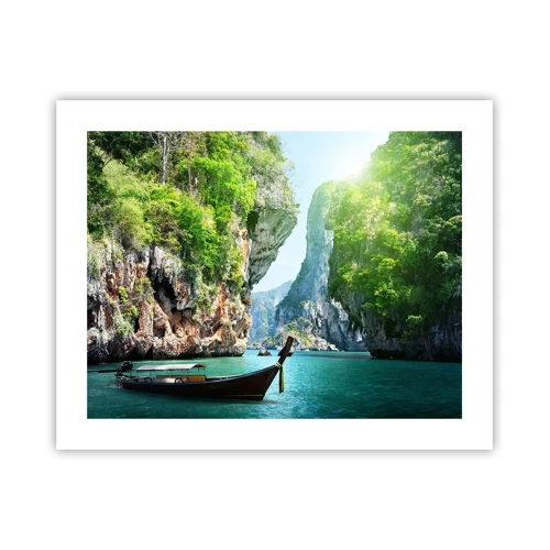 Poster - Invitation for an Exotic Trip - 50x40 cm