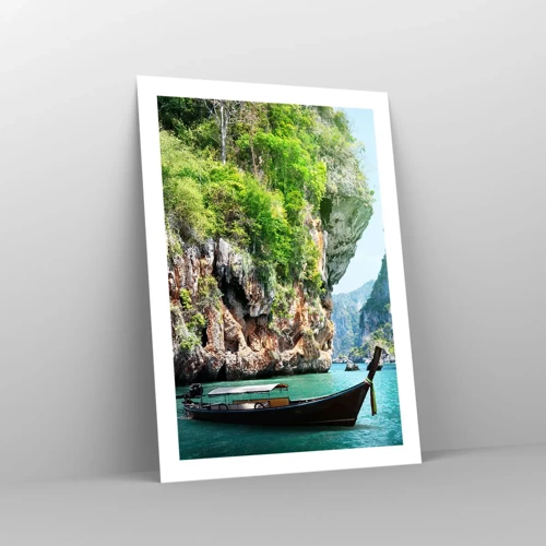 Poster - Invitation for an Exotic Trip - 50x70 cm