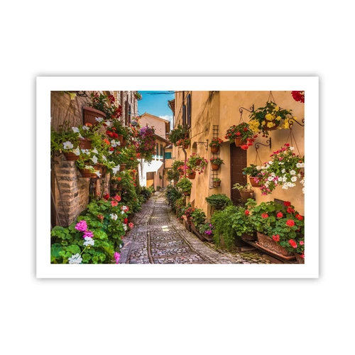 Poster - Italian Back Street - 70x50 cm