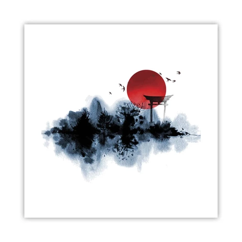 Poster - Japanese View - 40x40 cm