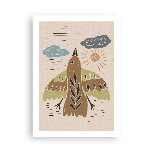 Poster - Joyful Flight - 50x70 cm