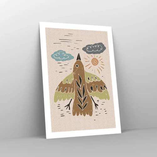 Poster - Joyful Flight - 50x70 cm