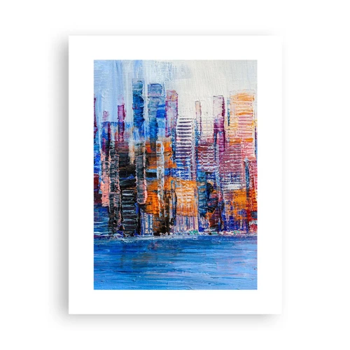 Poster - Joyful Metropolis - 30x40 cm