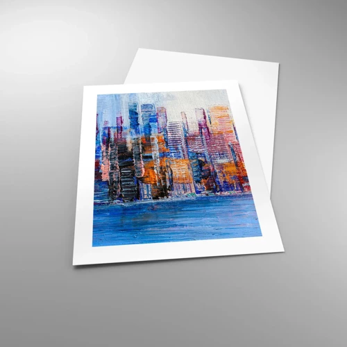 Poster - Joyful Metropolis - 40x50 cm