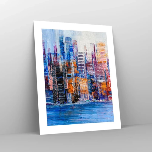 Poster - Joyful Metropolis - 40x50 cm