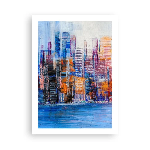 Poster - Joyful Metropolis - 50x70 cm