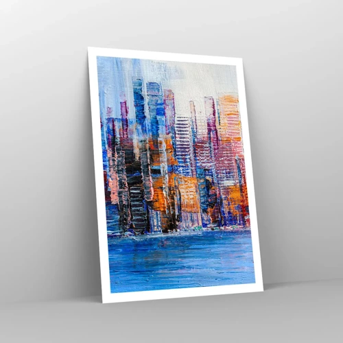 Poster - Joyful Metropolis - 70x100 cm