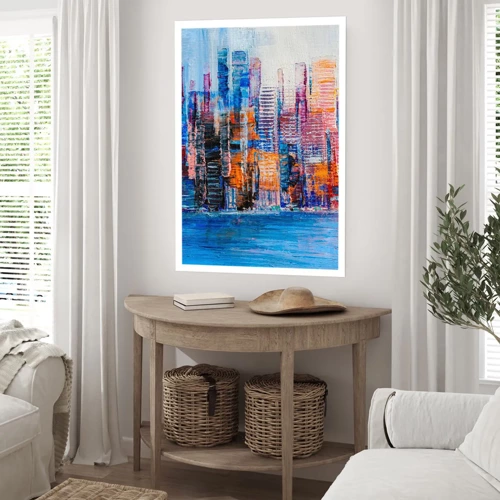 Poster - Joyful Metropolis - 70x100 cm