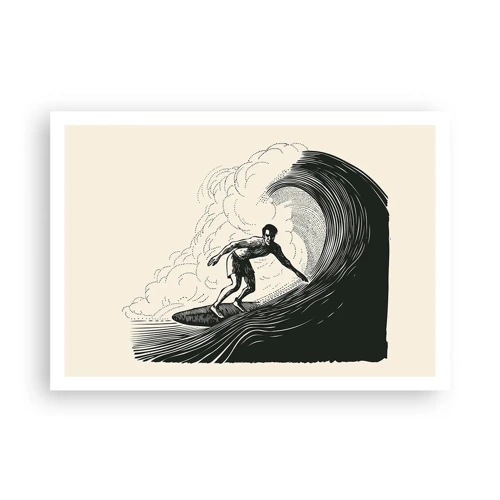 Poster - King of the Wave - 100x70 cm