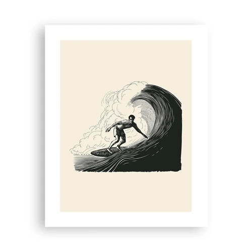 Poster - King of the Wave - 40x50 cm