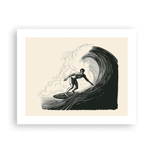 Poster - King of the Wave - 50x40 cm