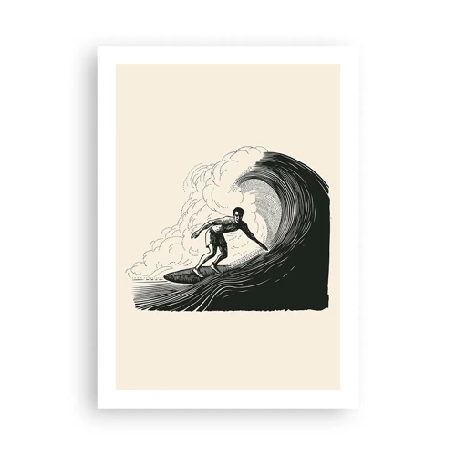 Poster - King of the Wave - 50x70 cm