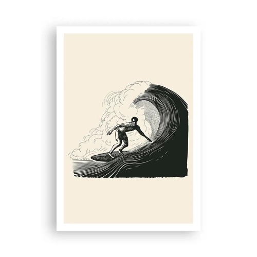 Poster - King of the Wave - 70x100 cm