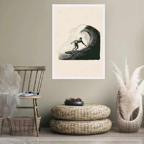 Poster - King of the Wave - 70x100 cm