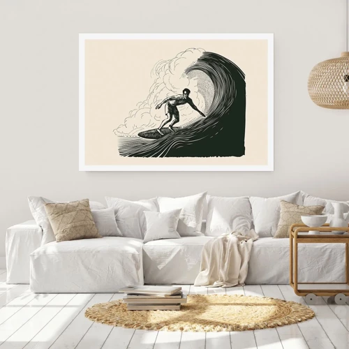 Poster - King of the Wave - 70x50 cm