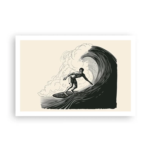 Poster - King of the Wave - 91x61 cm