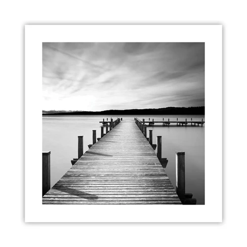 Poster - Lake of Peace - 40x40 cm