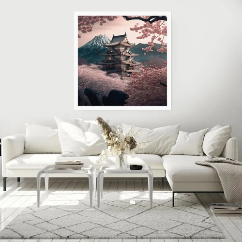 Poster - Land of Cherry Blossoms - 30x30 cm