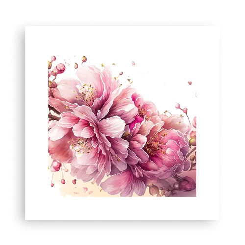 Poster - Land of Cherry Blossoms - 30x30 cm