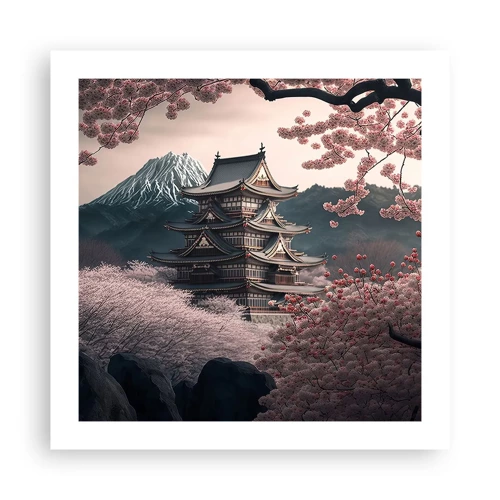 Poster - Land of Cherry Blossoms - 50x50 cm