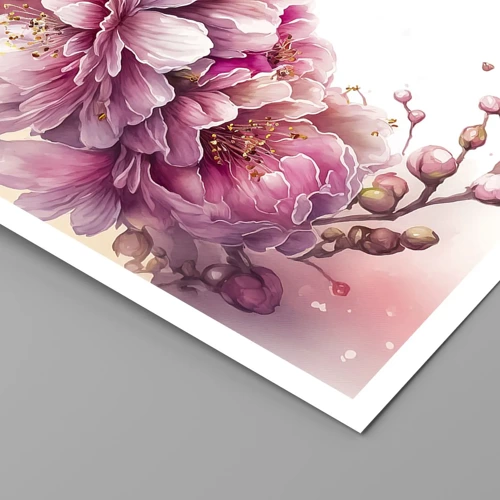 Poster - Land of Cherry Blossoms - 60x60 cm