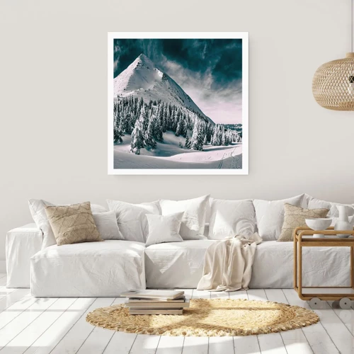 Poster - Land of Snow and Ice - 40x40 cm