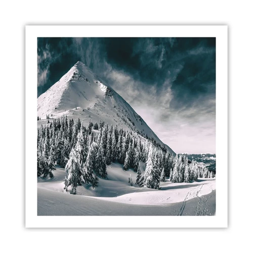 Poster - Land of Snow and Ice - 60x60 cm