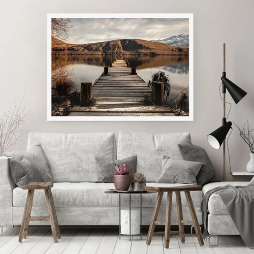 Poster - Landscape in Silence - 70x50 cm