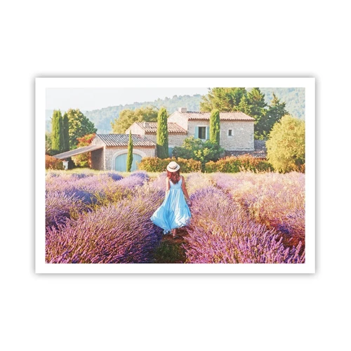 Poster - Lavender Girl - 100x70 cm