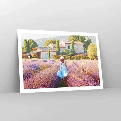 Poster - Lavender Girl - 91x61 cm
