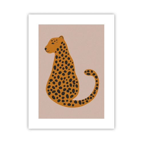 Poster - Leopard Print Is Fashionable - 30x40 cm