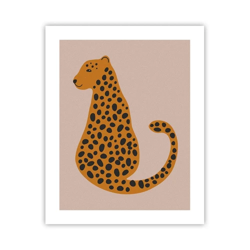 Poster - Leopard Print Is Fashionable - 40x50 cm