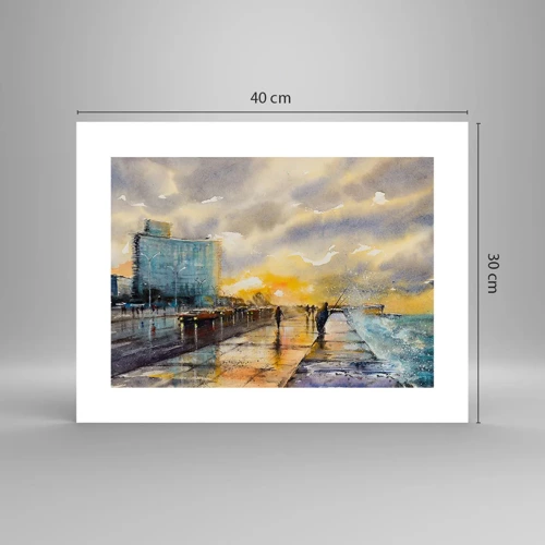 Poster - Life On the Coast - 40x30 cm