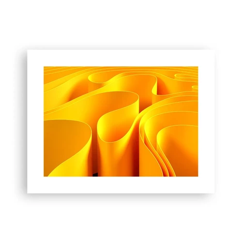 Poster - Like Waves of the Sun - 40x30 cm